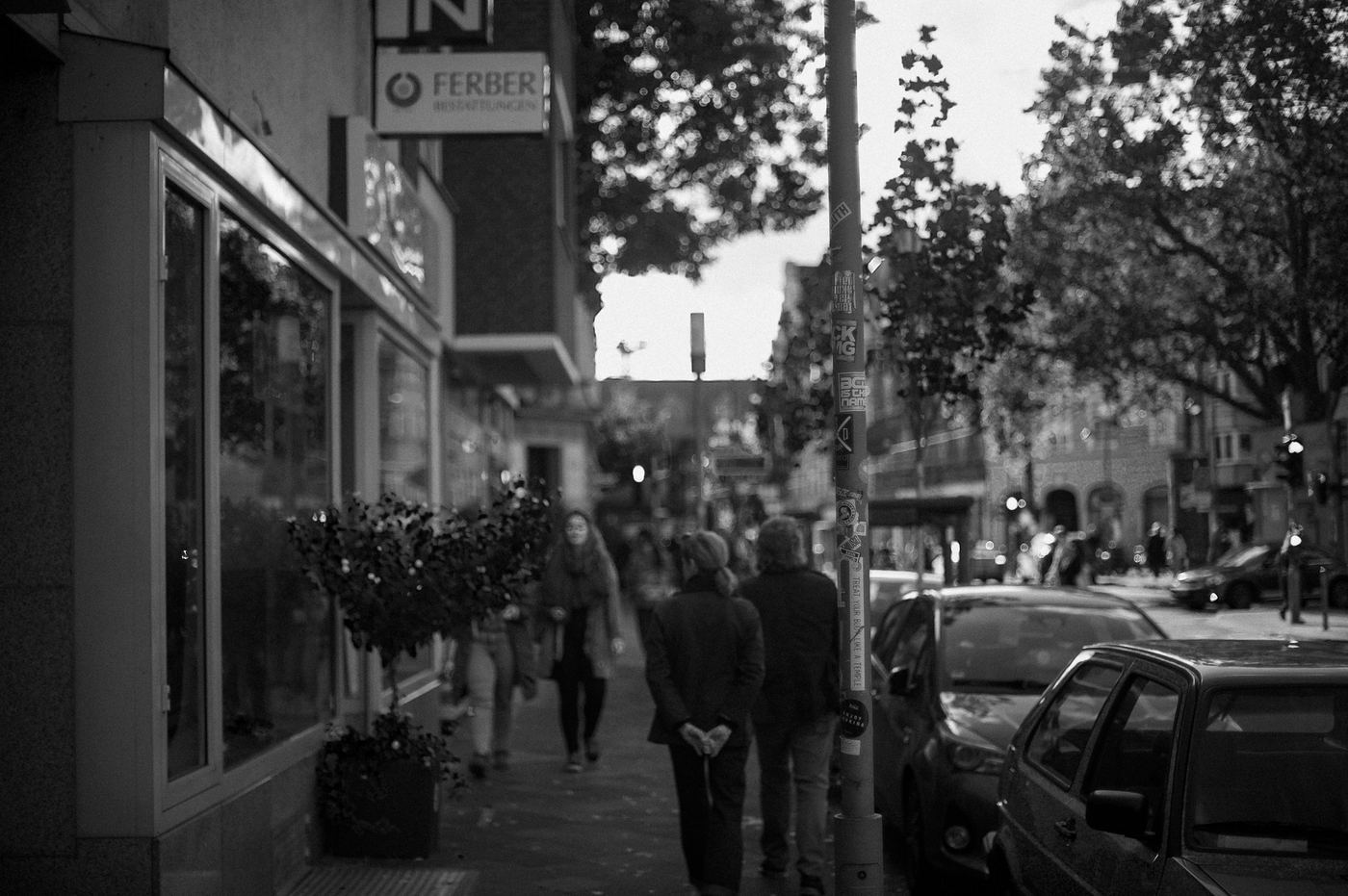 Street Fotografie, Schwarzweiß
